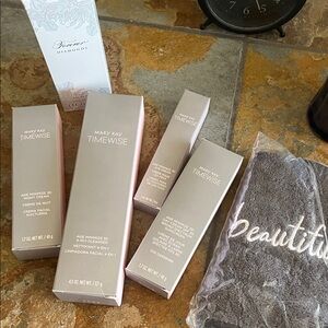 Mary Kay TimeWise 3D Skincare Collection in Pink and White